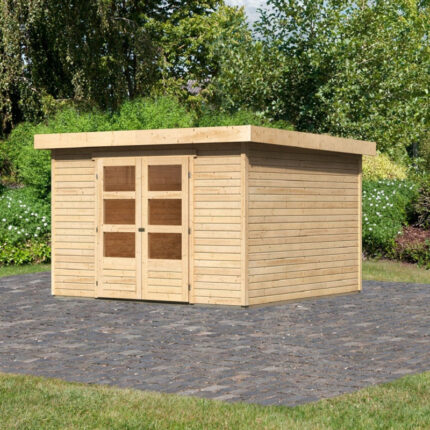 Abri de jardin en bois massif 9,24m² Askola 6 – Karibu