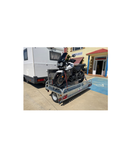REMORQUE PORTE MOTO TRANSVERSAL