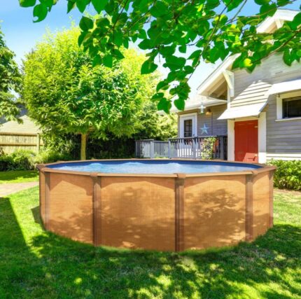 Piscine Osmose TRIGANO, rond Diam.3.65 x L.3.95 x l.1.32