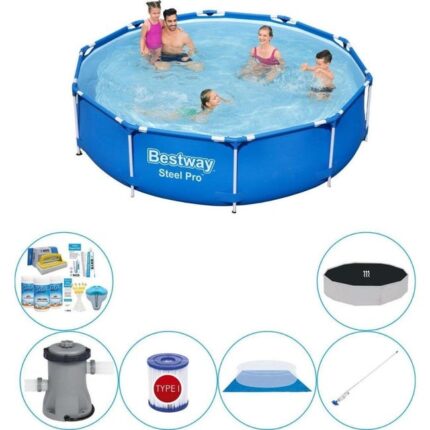 Bestway Steel Pro Ronde 305x76 cm - Super Set de piscine