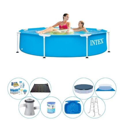 Intex Metal Frame Ronde 244x51 cm - Piscine Super Deal