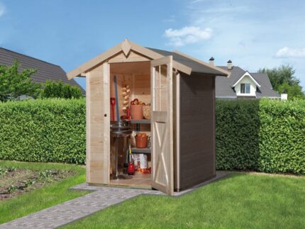 Abri de Jardin Bois AUVARA 1,52 x 1,30 m