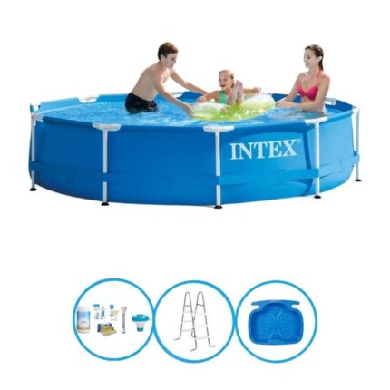 Intex Piscine Metal Frame 305x76 cm - Plus accessoires