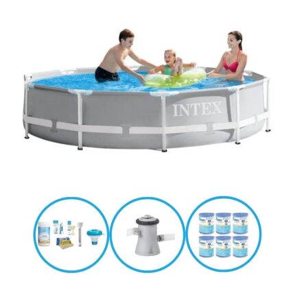 Intex Piscine Prism Frame 305x76 cm - Ensemble de piscine