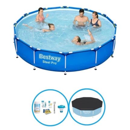 Bestway Piscine Steel Pro 366x76 cm - Forfait Piscine