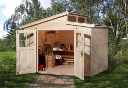 Abri de Jardin Bois COARASA 2,95 x 2,09 m