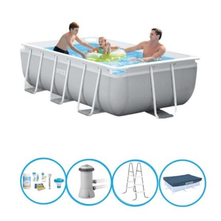 Intex Piscine Prism Frame - Forfait Piscine - 300x175x81 cm
