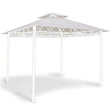 Telo di ricambio universale per gazebo con Air vent copertura Ecrù 180 gr