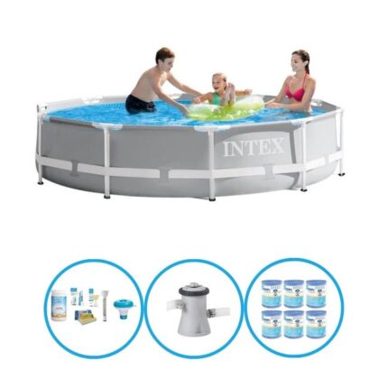 Intex Piscine Prism Frame - Ensemble de piscine - 305x76 cm