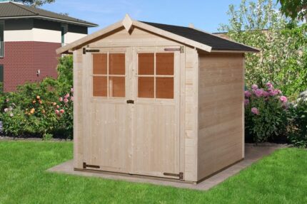 Abri de Jardin Bois AUVARA 1,96 x 1,48 m