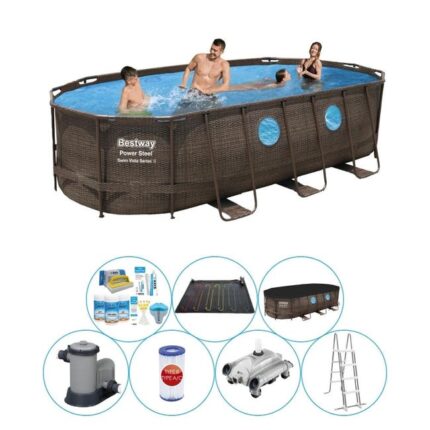 Deal de piscine - Bestway Power Steel Swim Vista 549x274x122 cm
