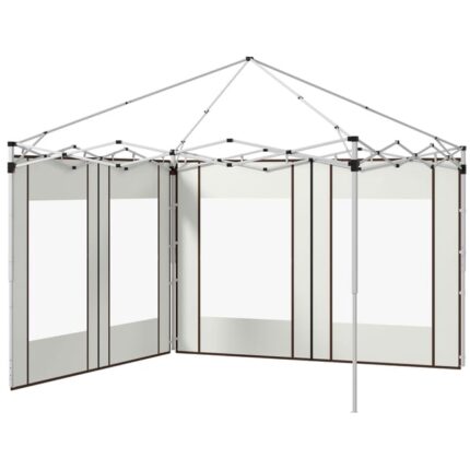 Lot de 2 panneaux latéraux barnum 6x3 m ou 3x3 m fenêtres blanc