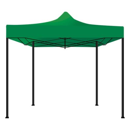 Tente de jardin / Gazebo 3X3 Tente pliante imperméable pour foires et marchés Vert