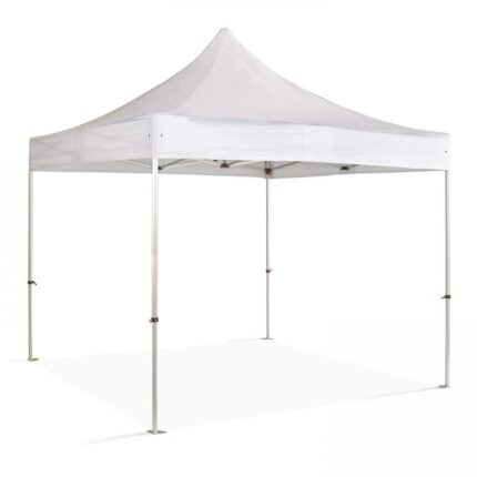 Tente pliante en Aluminium 3x3m blanche