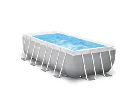 Kit piscine tubulaire INTEX Prism Frame rectangulaire 4m x 2m x 1,22m