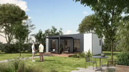 Studio de jardin bois BOXIMBY, 39 m²