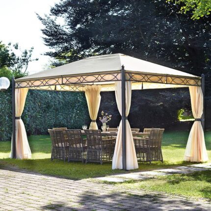 Tonnelle rectangulaire 3x4 m