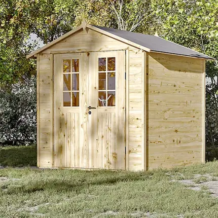 Abri de jardin en bois de 4 m² avec sol traité - Chaletpro