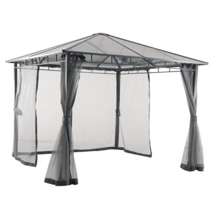 Tente NATERIAL Inna acier gris, 6.9 m²