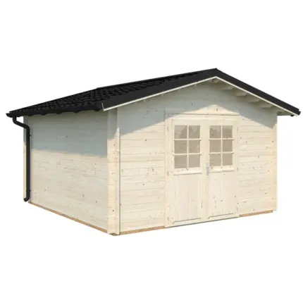 Abri de jardin bois PALMAKO Tina Ep.34 mm, 14.1 m²