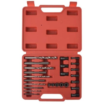 Kit d'extracteurs de boulons Acier 25 pièces vidaXL