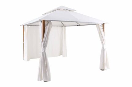 Tente NATERIAL Agora aluminium naturel, 12.07 m²