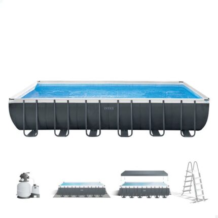 Piscine intex 26364 hors-sol rectangulaire Ultra Xtr Frame 732x366x132cm