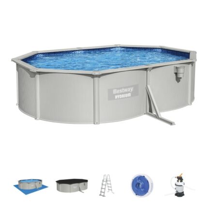 Piscine hors-sol, Hydrium BESTWAY, ovale x L.5.33 x l.5.07 x H.1.22 m