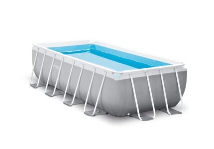 Piscine tubulaire INTEX Prism Frame rectangulaire L.4,00 x l.2,00 x H. 1,00m