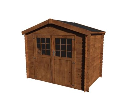 Abri de jardin bois DECOR ET JARDIN Kipo axess+ traité autoclave Ep.19 mm, 4.98