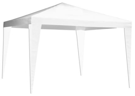 Gazebo en acier 3x2 m avec feuille de polyéthylène Oasis blanche