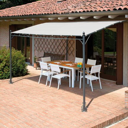 Pergola mur 3x4 m