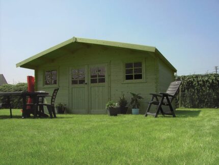 Abri de jardin bois SOLID Ep.28 mm, 25.81 m²