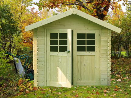 Abri de jardin bois SOLID Ep.28 mm, 8.88 m²
