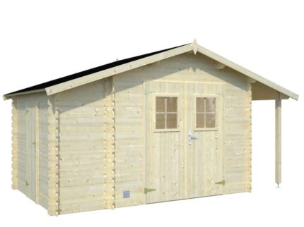 Abri de jardin bois WHITEWOOD Ldd abri meribel 19mm 8m² Ep.19 mm, 6.85 m²