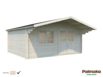 Abri de jardin bois PALMAKO Britta Ep.40 mm, 29.88 m²