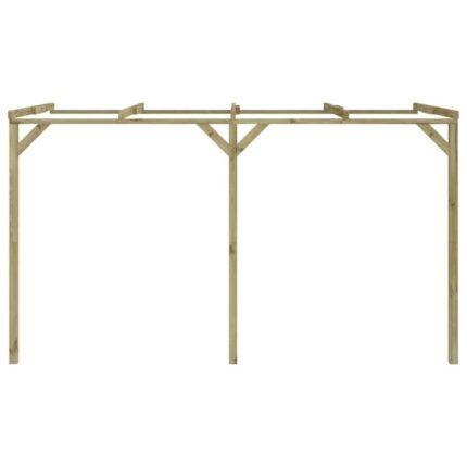 Tonnelle de jardin | Pergola à appentis 2 x 4 x 2,2 m Bois CFW310778