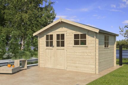 Abri jardin Toit Acier 28 mm - 11.85m2