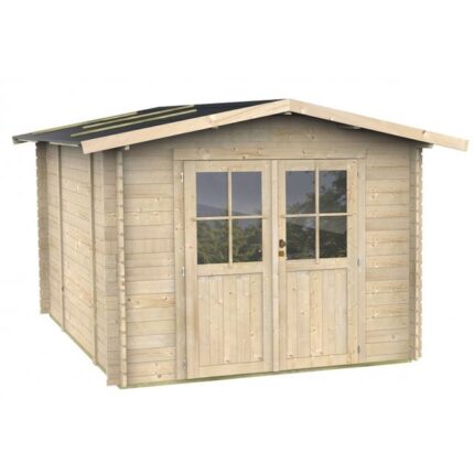 Casetta Opera Bh25 mm Porte Double 249X249X207Cm Alce