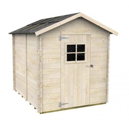 Casetta Gaeta Bh16 mm 178X218 cm Porte simple avec fenêtre + Inglesina Alce