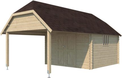 Chalet En Bois 12.06 M² Ave Extension Héritage Sans Option Gardenas