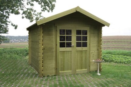 Abri de jardin bois SOLID Ep.28 mm, 5.66 m²