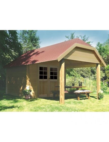 ABRI DE JARDIN CORK 2980X2980+2654