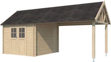 Chalet En Bois Avec Extension 21.14 M² Héritage Sans Option Gardenas
