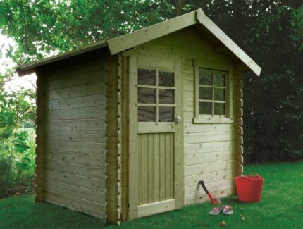 Abri de jardin bois SOLID Ep.28 mm, 4.71 m²