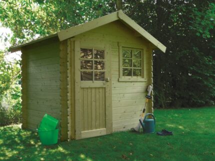 Abri de jardin bois SOLID Ep.28 mm, 5.9 m²