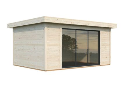 Studio de jardin bois WHITEWOOD Ldd studio de jardin lydia Ep.28 mm, 14.85 m²