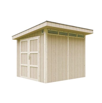 Abri de jardin en bois en panneaux LP SmartSide 6 m² - Abri de jardin sans plancher L294xL279xH237cm - Timbela M903AB