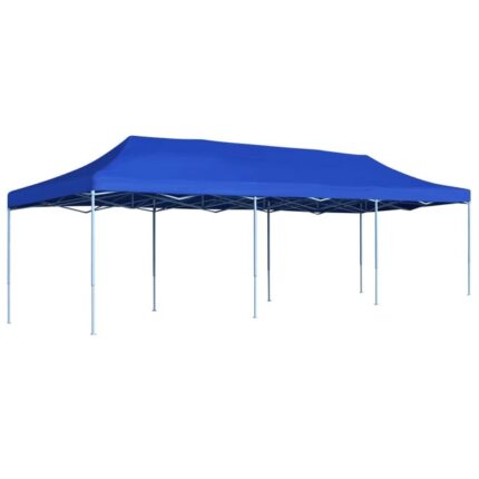 Maison Exclusive - Tente de réception pliable 3x9 m Bleu