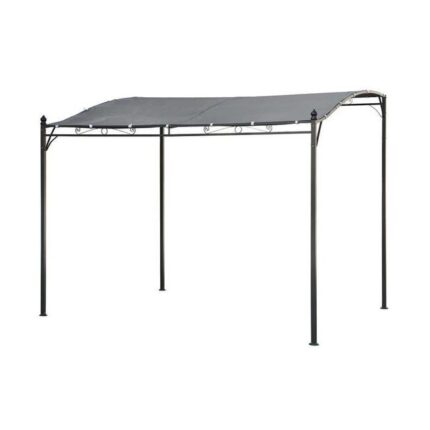 Pergola murale 3 × 2,5m NICE grise
